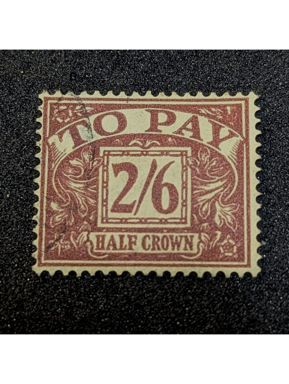 1937 Great Britain postage due Sg D34  2/6d half crown Mint hinged Wmk KgVI VF